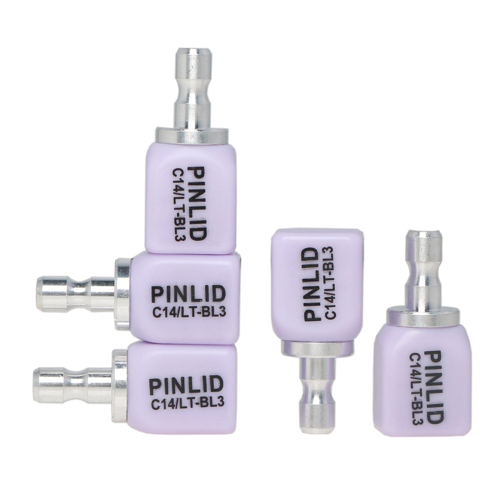 US 5Pcs/Box Dental C14 LT Glass Ceramic Lithium Dislicate Blocks Cerec CAD CAM
