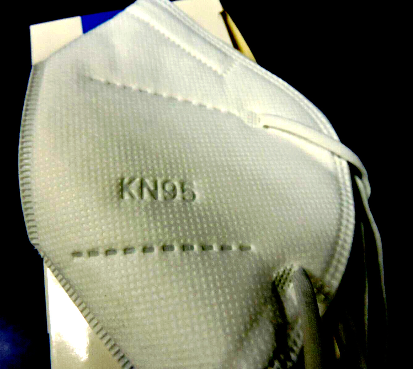 80 Pcs KN95 Face Mask Respirator Mouth Nose Cover 95% Protective 5-Layer / WHITE