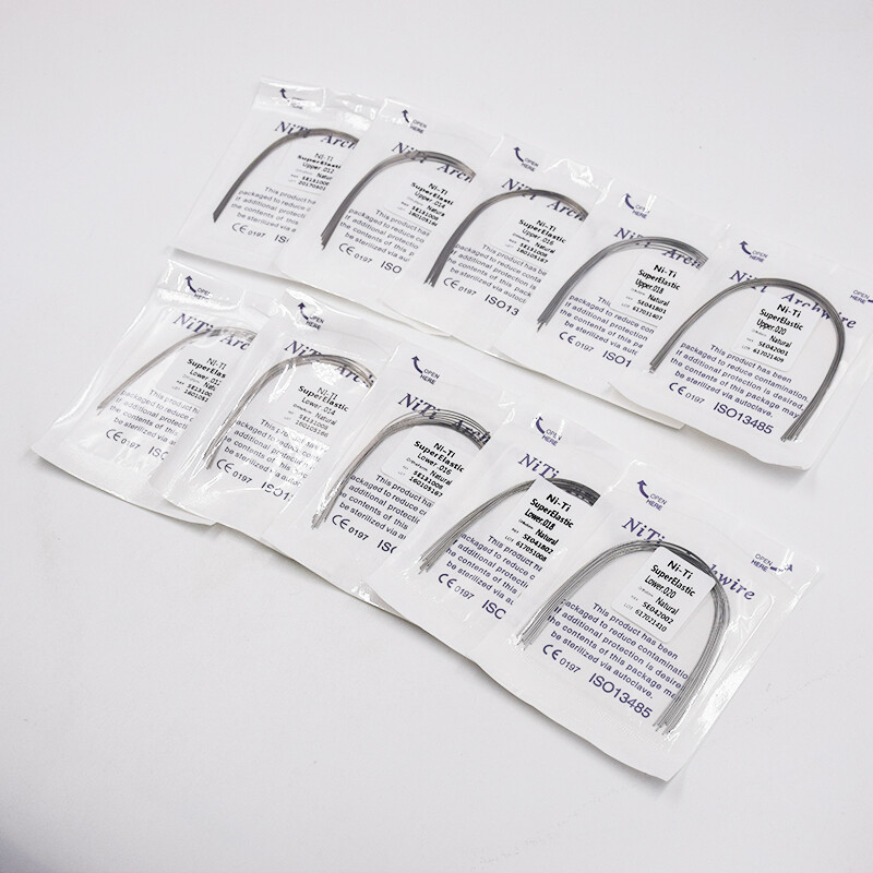 Super Elastic Niti Round Arch Wire Dental 012/014/016/018/020 Upper/Lower