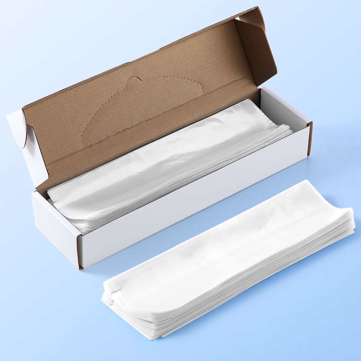 Dental 3 Way Air Water Syringe Handpiece HVE/SE Sleeves Cover 2.5”X10” Clear