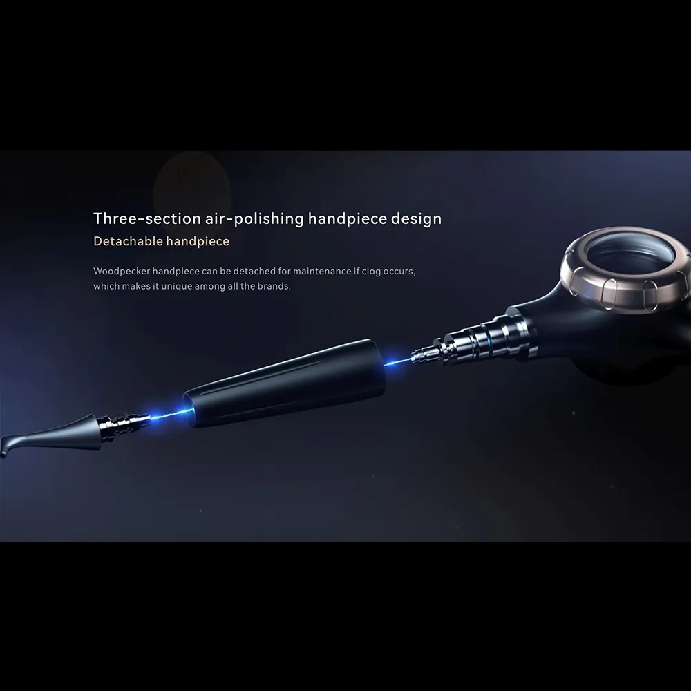 Woodpecker AP-H L Dental Air Flow Teeth Polisher Sup Handpiece Hygiene Prophy