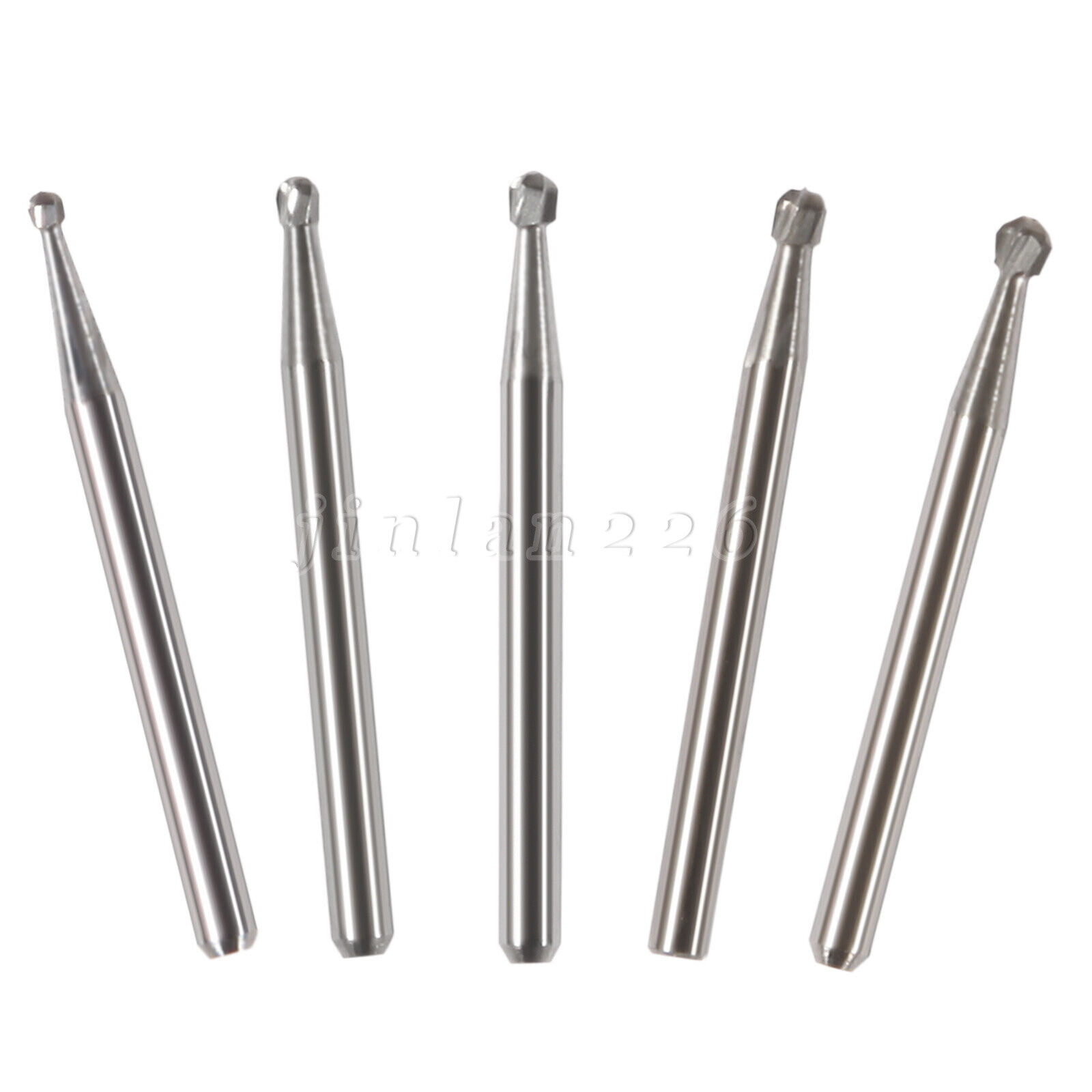 10 pcs High Speed Carbide Dental Bur Burs Friction Inverted Cone