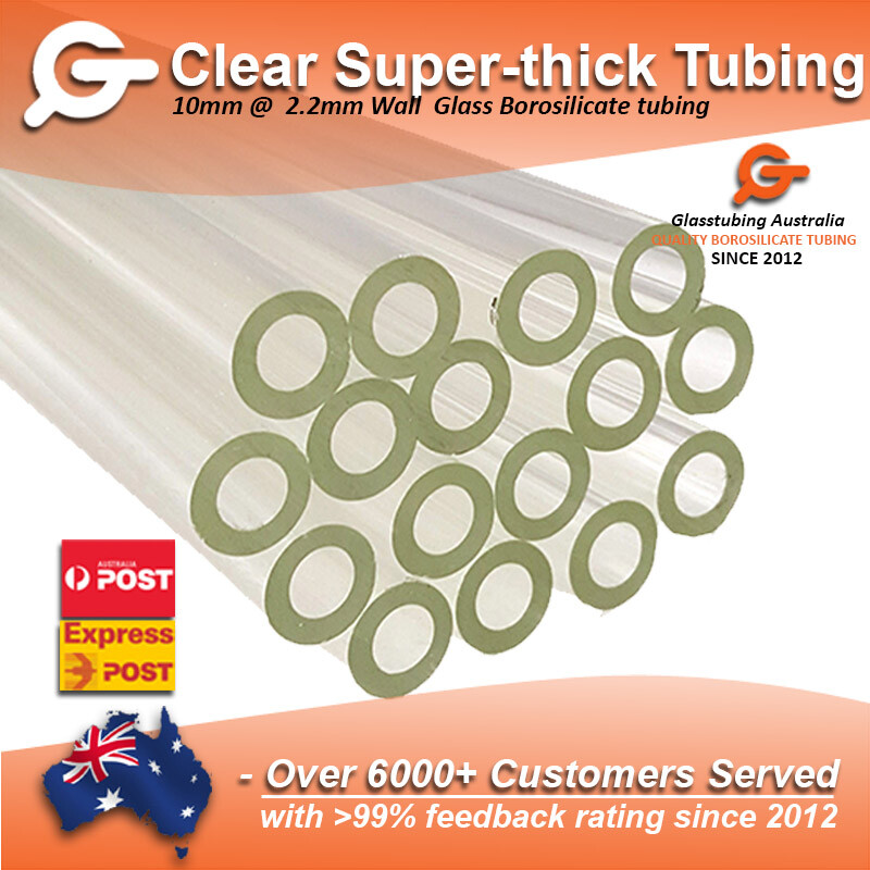 Glass Tubing – Cheapest Glass Tubes AUS – Pyrex Borosilicate 3.3 Glass Blowing