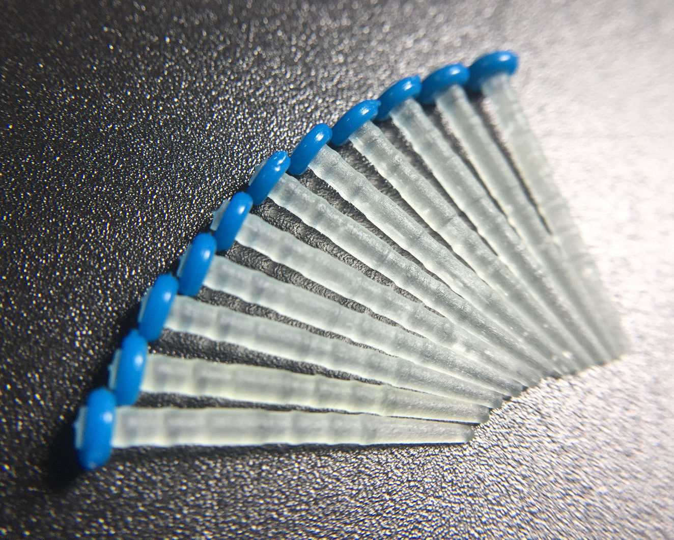 Dental Endo Fiber Post Glass Quartz Teeth Restorative 1.0 1.2 1.4 1.6 1.8 Pins