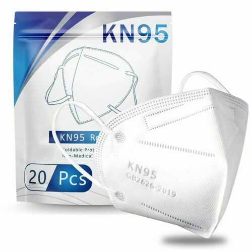 KN95 Protective 4-5 Layers Face Mask Disposable Respirator BFE 95% PM2.5