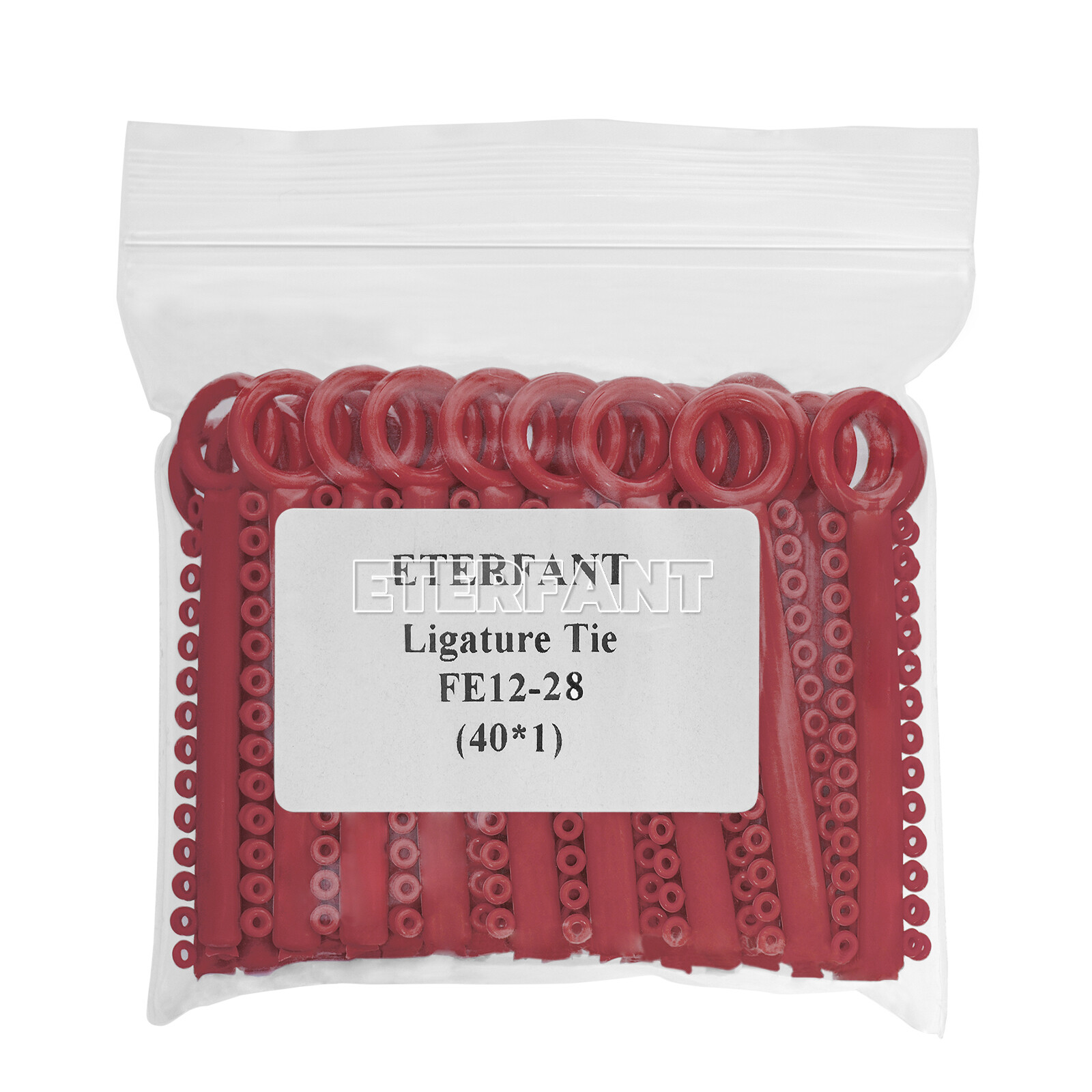 ETERFANT 1040PCs Dental Ortho Elastic Ligature Ties Rubber Bands/Buccal Tubes