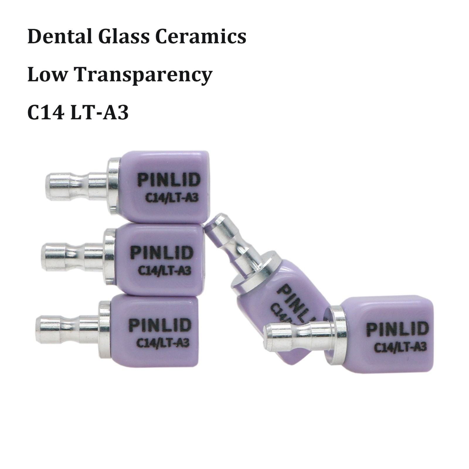 US C14 Ceramic Lithium Disilicate Blocks Cerec E.MAX CAD HT/LT A1 A2 A3 A3.5