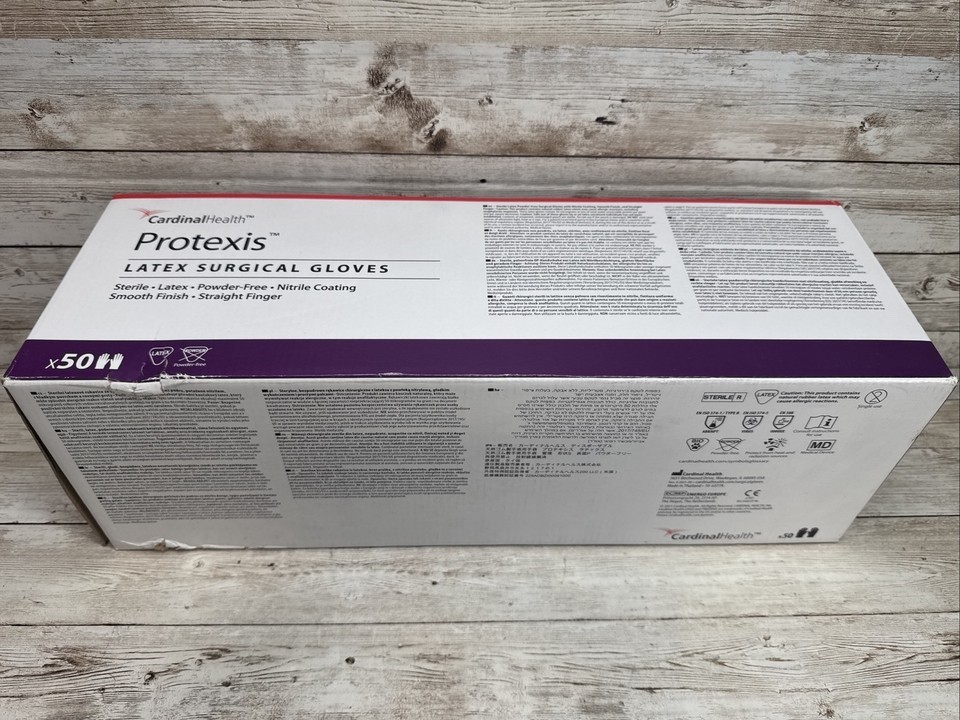 Protexis Latex Surgical Gloves Cardinal Health *1 BOX* Size: 6.5 *See Date*