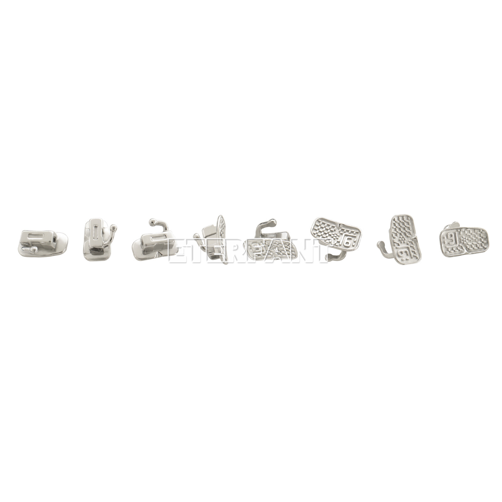ETERFANT 1040PCs Dental Ortho Elastic Ligature Ties Rubber Bands/Buccal Tubes