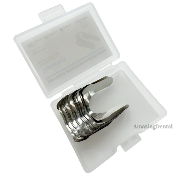 Dental Anterior Twin Matrices Cervical Matrix Blue Strip M8 Restoration Matrices