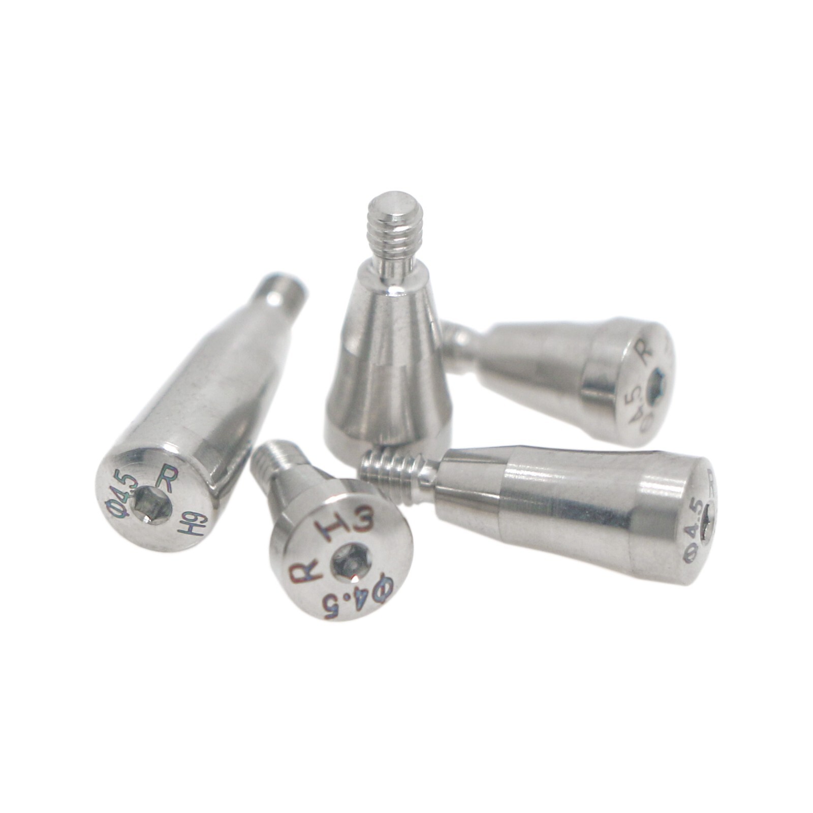 5Pcs Dental Healing Abutment Cover Screw Mini Regular Fit Osstem Hiossen