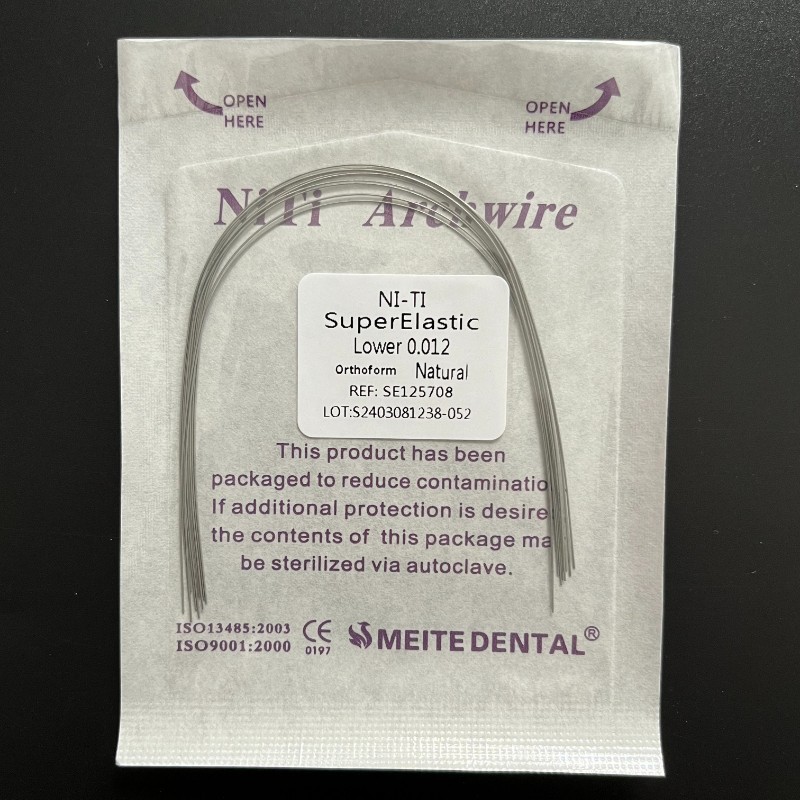 200 Packs Arcos de Dental Ortodoncia Redondos Niti Arco de Alambre Su Arch Wire