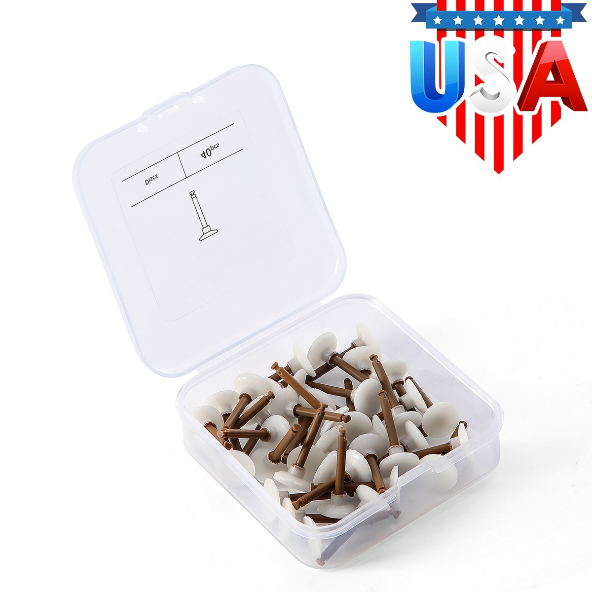 40Pcs AZDENT Dental Composite Polishing Finishing Finisher Disc/ Cups/Points