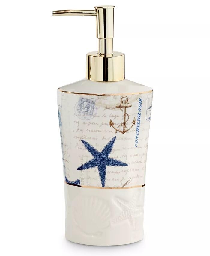 Avanti Linens – Lotion Pump/Soap Dispenser Guest Bathroom Essentials Nautical