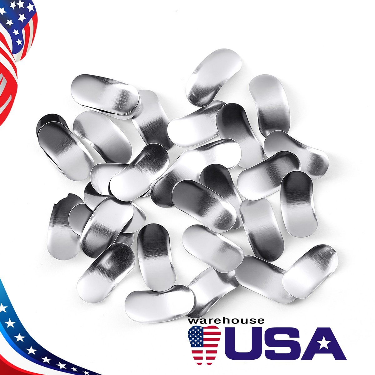 100Pcs/Box Dental Matrices Bands Sectional Contoured Metal Matrix bands soft