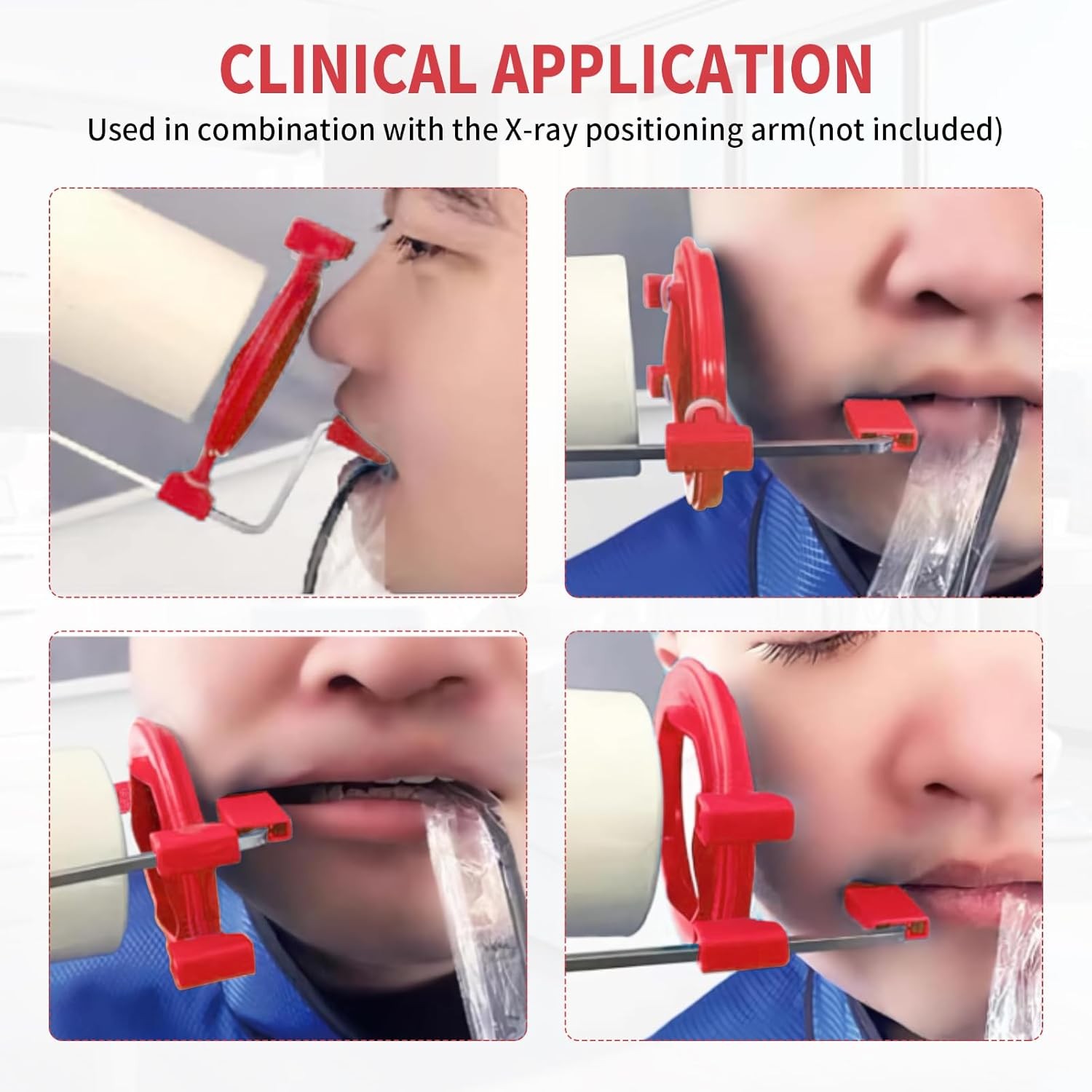 5Set Dental Sensor Holder Dental X-Ray Positioning Aiming Ring Bitewing/Anterior