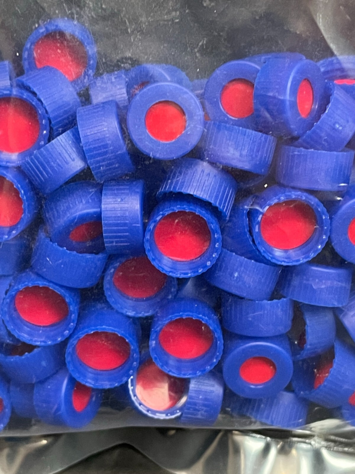 Thomson Autosampler Vial Cap 9 mm with PTFE Septa PP Total of 100 Caps