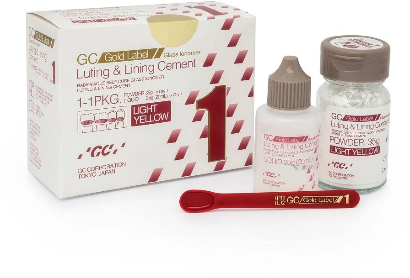 GC Gold Label 1 Luting & Lining GIC (Worldwide Free and Fast Shipping)