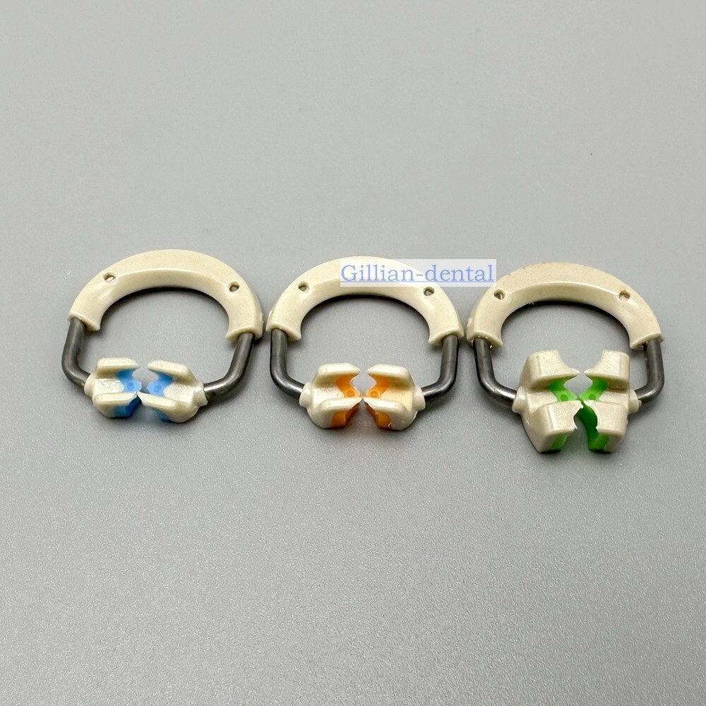 Dental Ortho Sectional Matrix System Nickel Titanium Alloy Matrices Clip Ring
