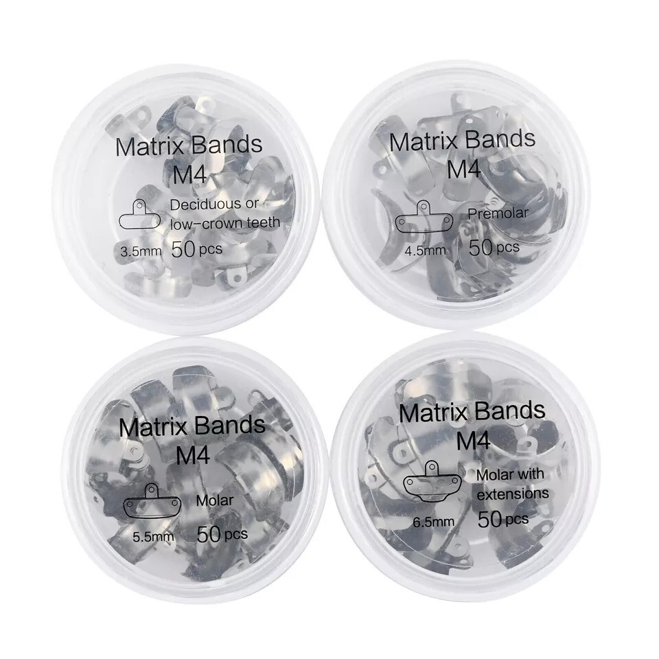 Matrix 1.398/1.888 Dental Matrix Band With Sectional Contoured Matrix Clamp Kit