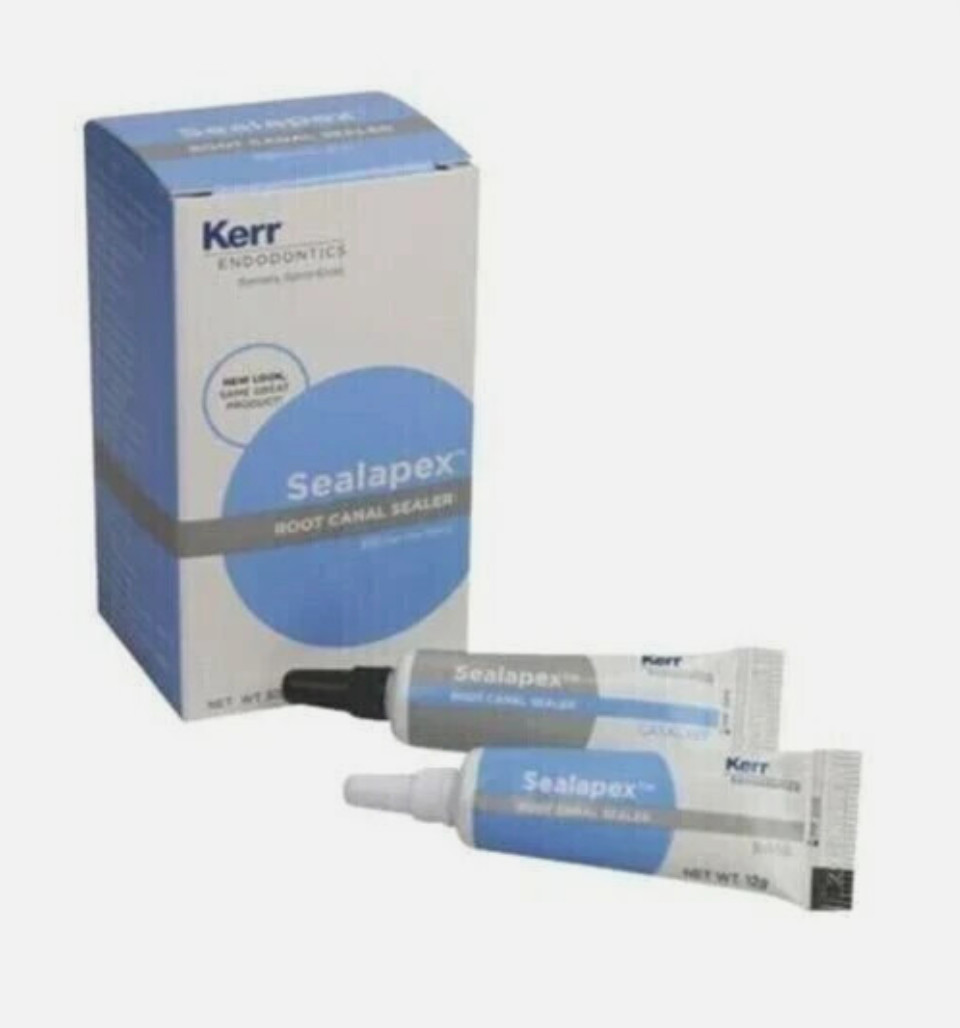 Kerr Sealapex Canal Sealant Base & Catalyst Tubes In Endo – Dental