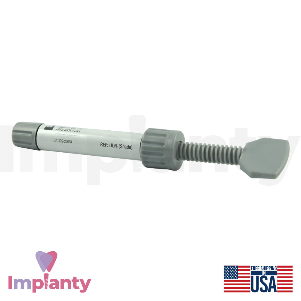 DSI UniLite Nano Universal Hybrid Composite 4g Syringe Restoration Dental