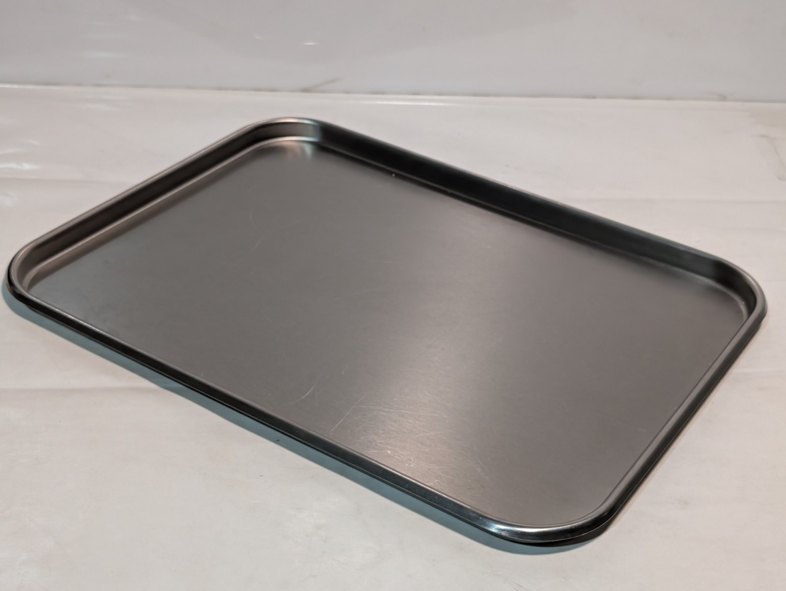 (3) stainless steel surgical trays: Blickman Polar Ware 25F & 1520, Pedigo #20