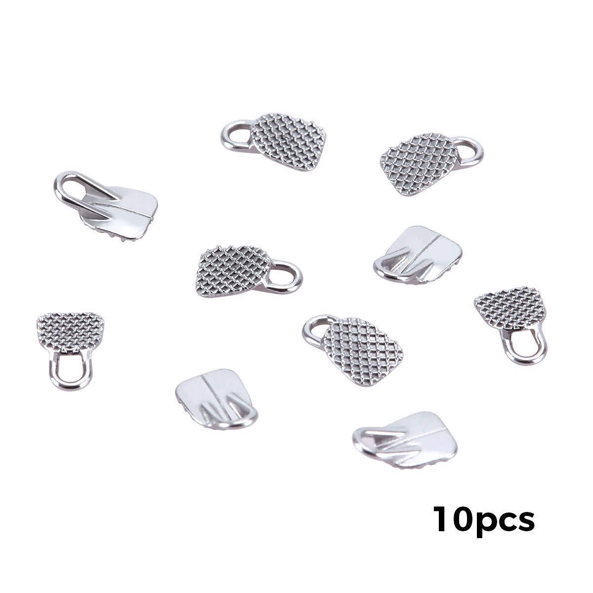 32 Options Dental Orthodontic Bondable Lingual Buttons Round/Rectangular Base