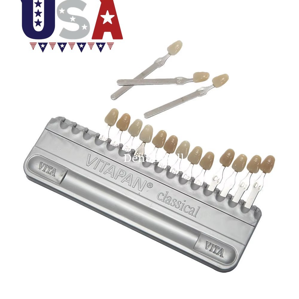 1Set VITA Classical A1-D4 Dental Tooth Shade Guide 16 Natural Colors Contrast US