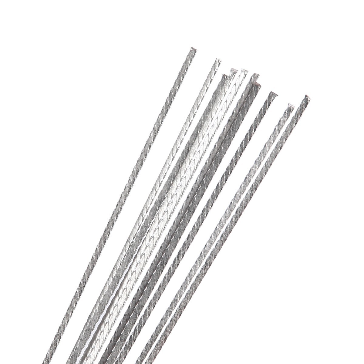 10Pcs/1Pack Dental Ortho Lingual Retainer Wire Stainless Steel Flat Twist Wires