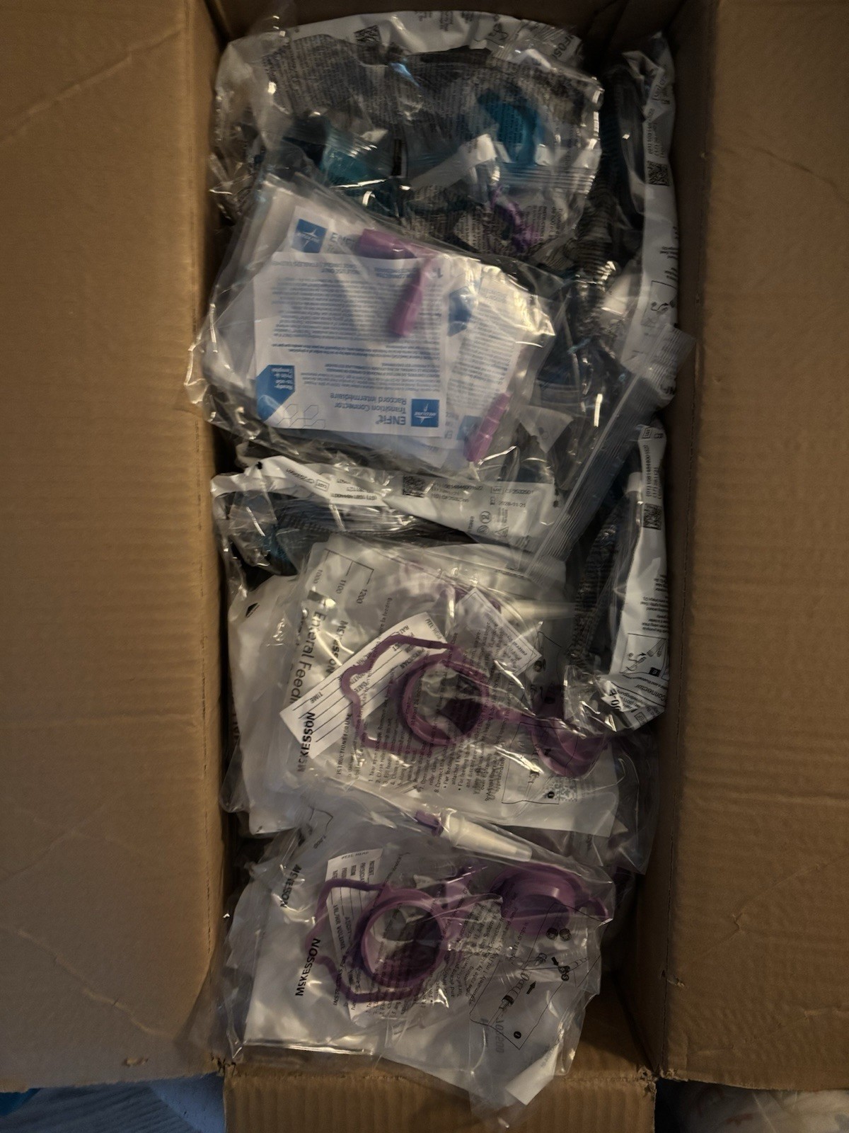 Enteral Feeding Gravity Set Small Bore 1200 mL & 500 mL enteral feeding pump bag