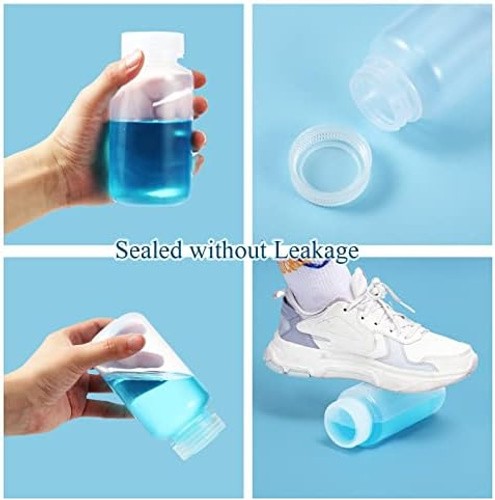 Tatuo 24 Pcs 8 oz 250 ml Polypropylene Reagent Bottle Plastic Sample Bottles …