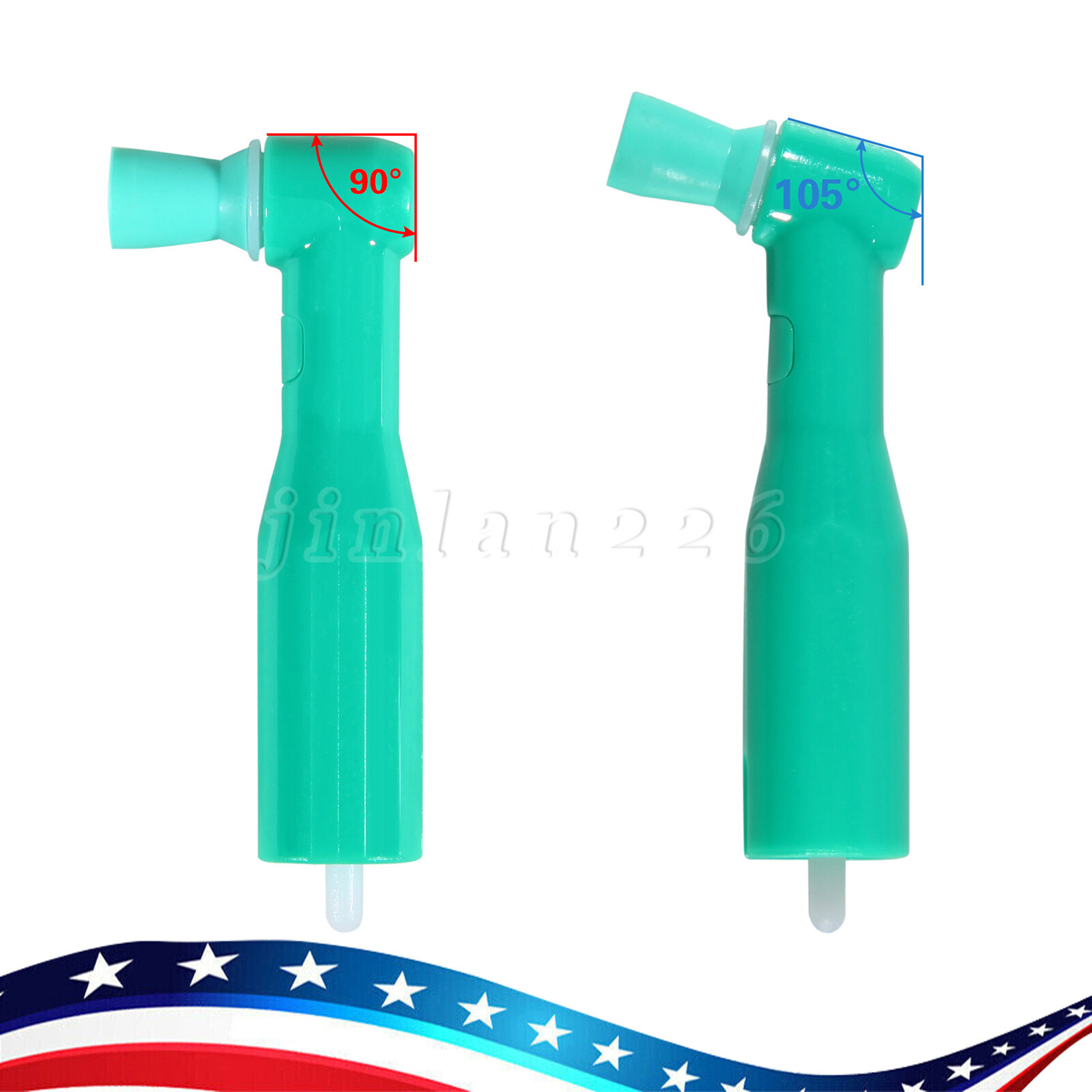 100 Pcs/Box Dental Disposable Polishing Cup Brushes Prophy Angles Soft/Firm