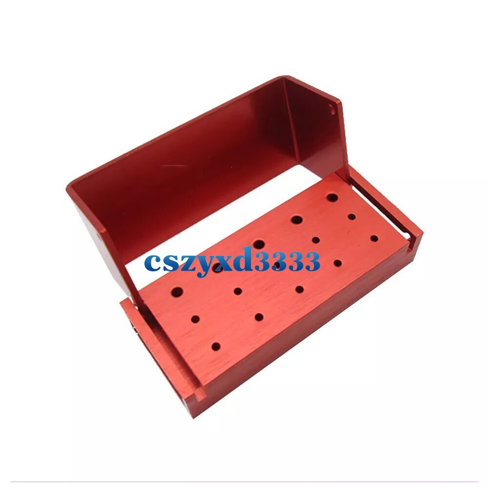 Dental Bur Holder Block Disinfection Box 10/15/16/24/30/56/100/142/152 Holes
