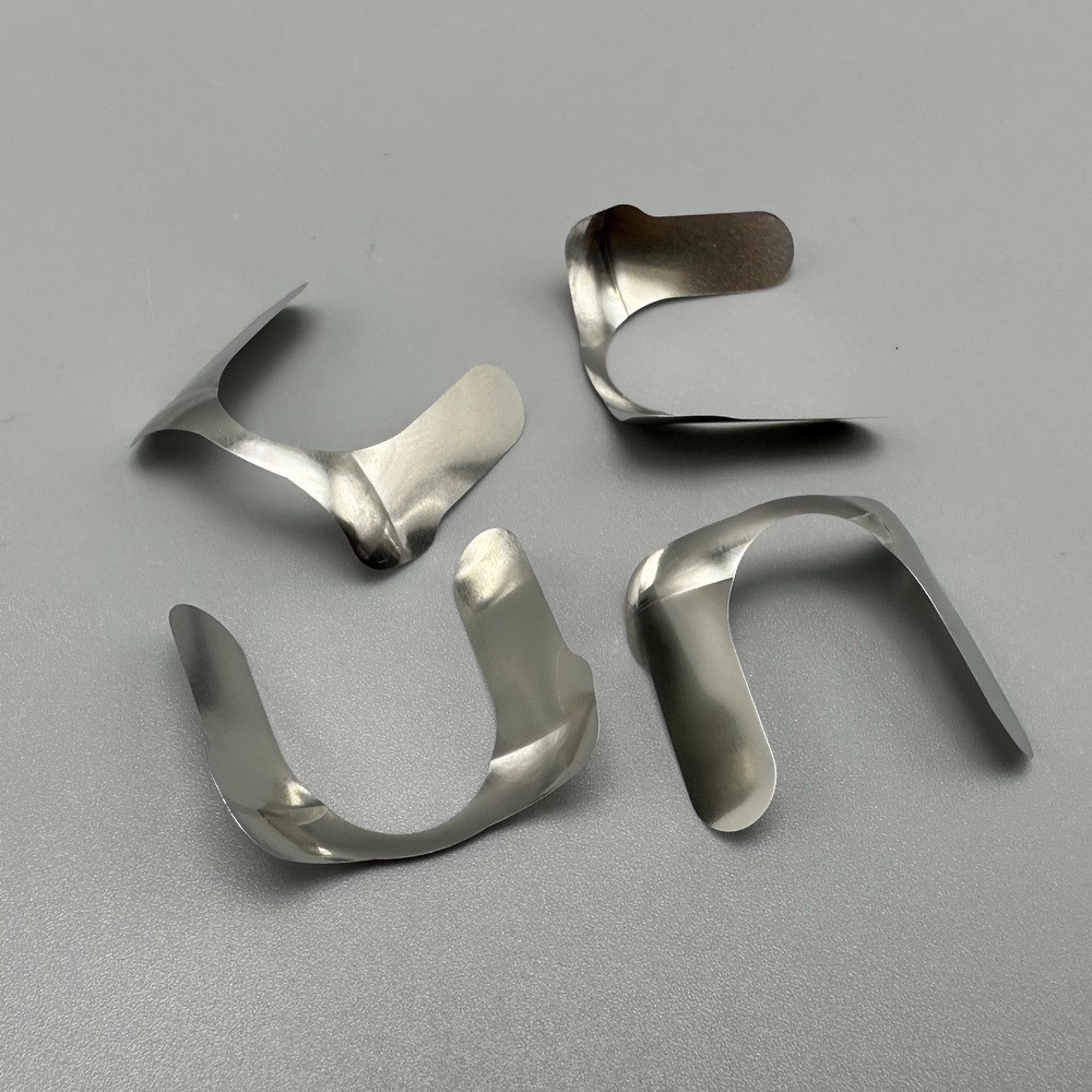 30Pcs Dental Matrix Contoured Anterior Metal Matrix M8 Twin Anterior Matrices US