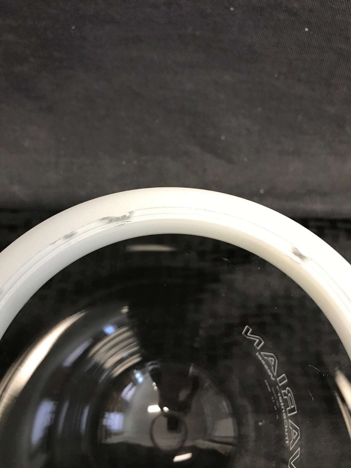 VARIAN 1000mL TruCenter Glass Dissolution Vessel w/ Collar 12-5035 B