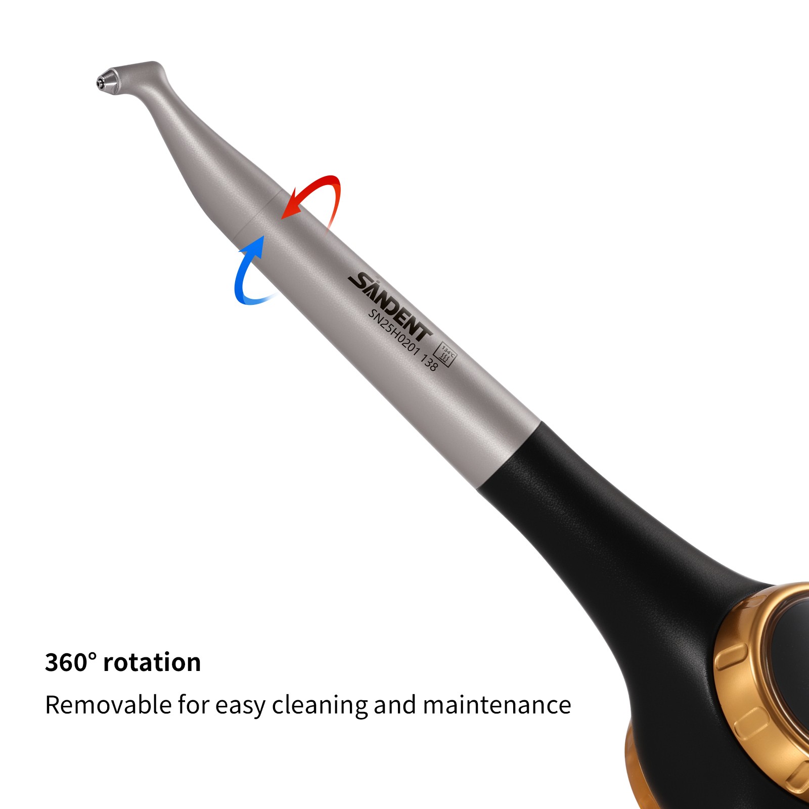 Woodpecker Style Dental Air Polisher AP-H Supragingival Polishing Handpiece
