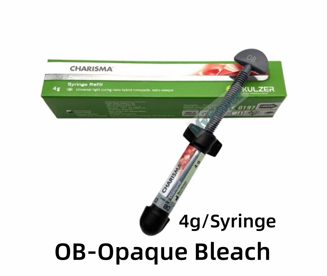 Dental Composite Resin Light Cure Bleach Bright White Teeth KULZER CHARISMA