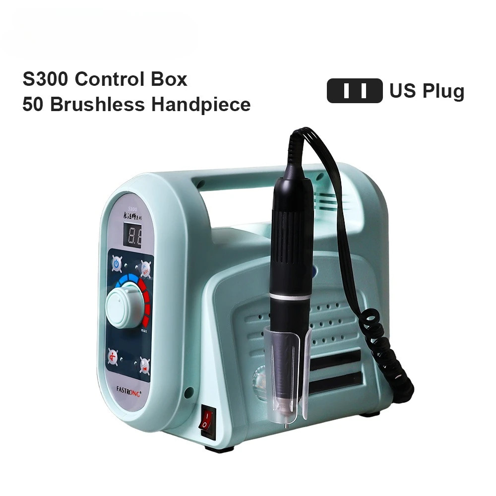 Dental 60000 RPM S300 Brushless Micromotor Grinder with Foot-Pedal Speed Control