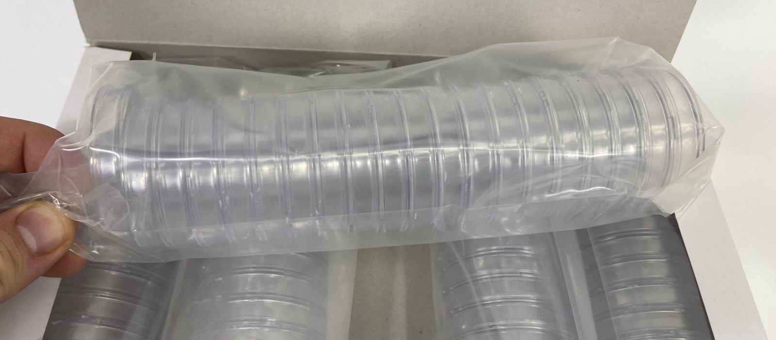 Lot of 200 Unbranded Disposable Petri Dish 50mm-Approx.