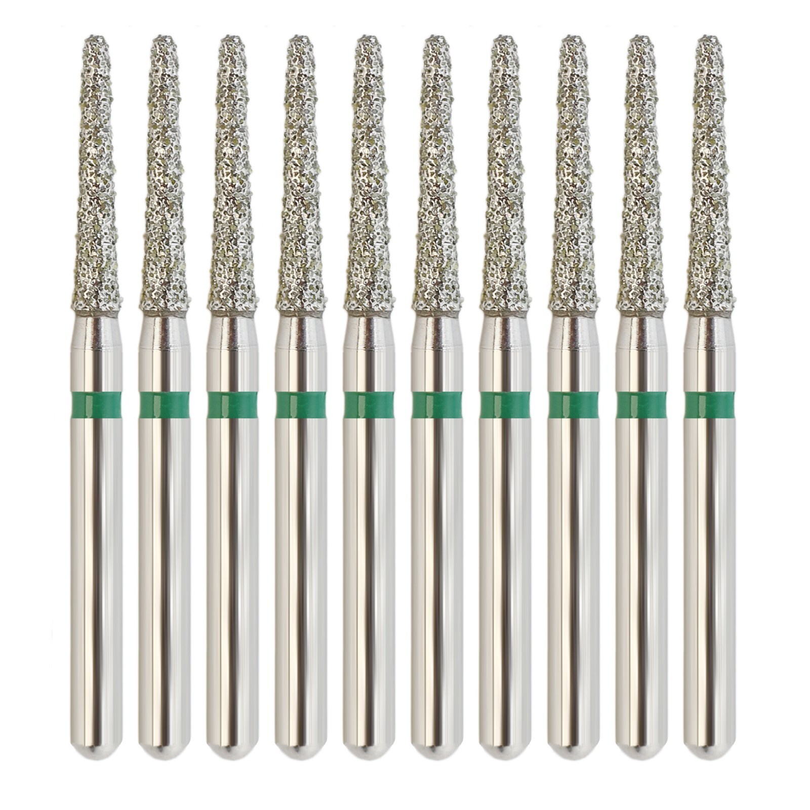 Multi-use Dental Diamond Burs Football Round End Taper Friction Grip FG 368 856