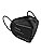 CHGD Kn95 Face Mask Black,5 Layer Cup Dust Safety Masks Men & Women Universal,Br