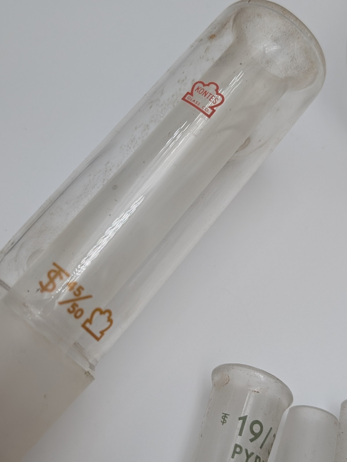 22 Piece Lot Lab Glassware PYREX 500-10 mL Boilng Flasks Scientific Equipment