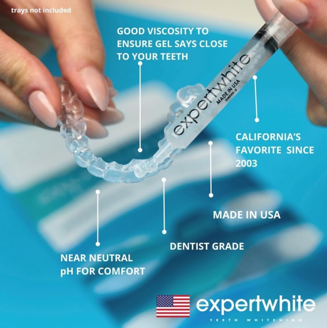 Expertwhite Teeth Whitening Gel Refills (6-gels). Made 0.1 Fl Oz (Pack of 6)