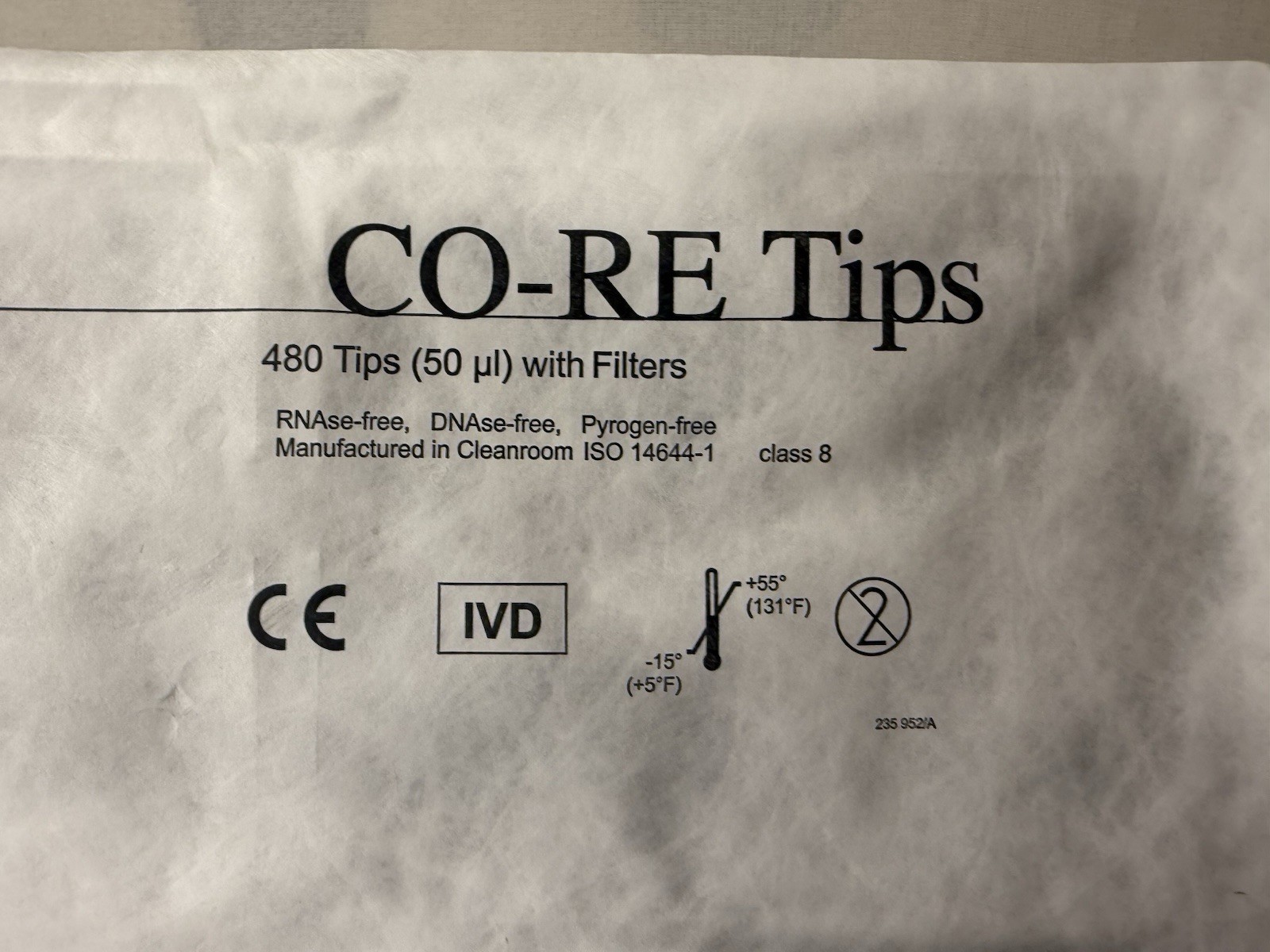 HAMILTON CO-RE TIPS with Filters 7×480 50uL