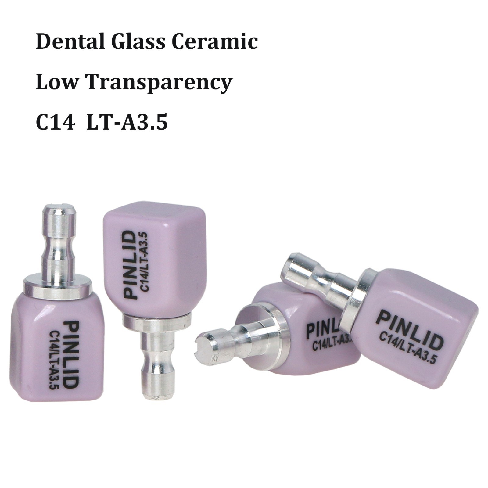 US C14 Ceramic Lithium Disilicate Blocks Cerec E.MAX CAD HT/LT A1 A2 A3 A3.5
