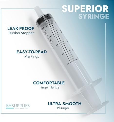 1Ml Luer Slip Tip Syringes (No Needle) – Sterile, Individually Wrapped – 100 Syr