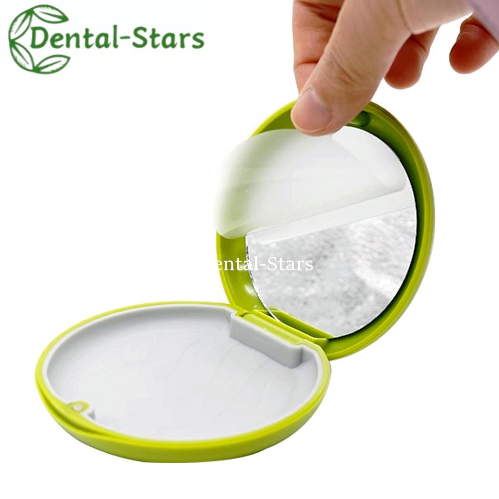 Dental Retainer Box Braces Orthodontic Aligner Case Magnetic Mouth Guard Box
