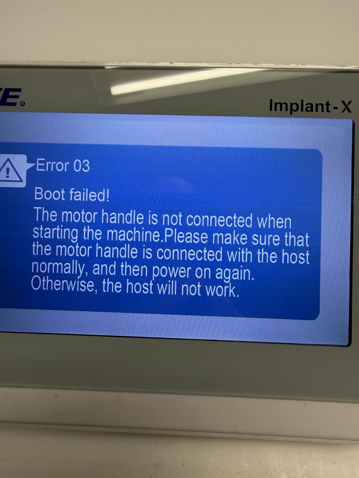 Woodpecker DTE Implant Motor Implant – X (No Accessories Included)