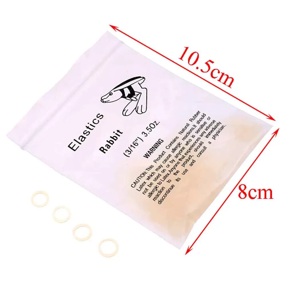 5000Pcs Dental Orthodontic Rubber Bands Elastics Latex Braces 15 Size for Choice
